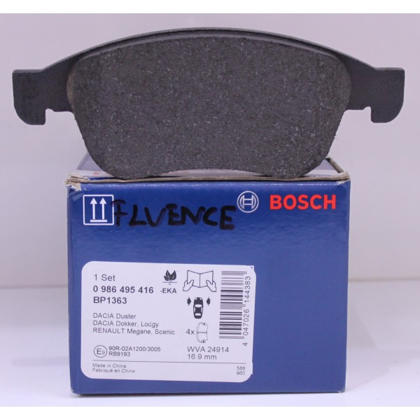  ÖN BALATA MGN III-SCENIC III 09>FLUENCE-DUSTER 10>LODGY 12>1.6-2.0-1.5DCI (410605961R-440603905R) BOSCH